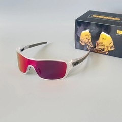 Oakley Turbine Rotor OO9307 Sunglasses Polished Clear Frame/Red Lens