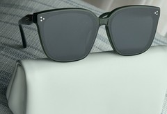 new Gentle Monster PALETTE KC2 Dark Green Frame + Black Zeiss Lens Sunglasses