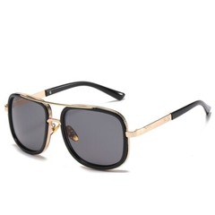 New 2022 Hot Summer Sunglasses USA Seller Big frame green Mirror & Black New