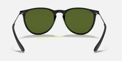 Ray-Ban Erika Classic RB4171 54-18 Black G-15 Green Polarized Sunglasses UV