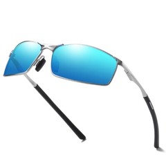 Men Aluminium HD Polarized Photochromic Sunglasses Driving Chameleon Sun Glasses