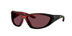 FERRARI SCUDERIA FZ6029U 504 1E Black Matte Red Contrast Pro 73mm Men Sunglasses