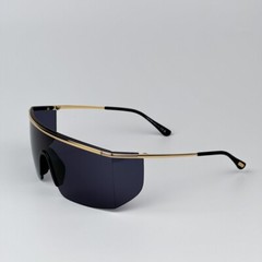 Tom Ford Men Sunglasses Gold Grey Irregular FT0980/S 30A PAVLOS-02 BRAND NEW