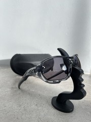 Oakley Plazma Grey Smoke Sport Polarized Road Bike Sunglass