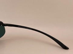 Maui Jim Sunglasses Frame Banyans MJ 412 02 Black Wrap Polarized 70-17-130mm