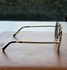Ray-Ban RB3625 New Aviator 9196/31 Gold G-15 Sunglasses 58-14 Authentic