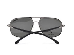 NEW CARRERA 318/S BLACK GREY POLARIZED AVIATOR AUTHENTIC SUNGLASSES