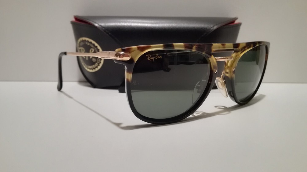 VINTAGE B&L RAY BAN USA PREMIERE COMBO D TORTOISE BLONDE W1387