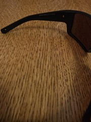 Costa Reefton PRO Wrap Sunglasses Black Plastic Frame Blue Mirrored 120mm