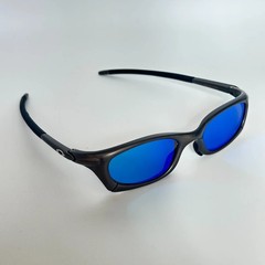 Oakley Hatchet X-Metal Sunglasses Gunmetal Frame Brown Lens Vintage Rare