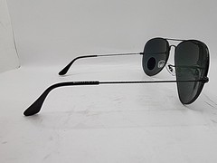 NEW Ray Ban RB3025 Aviator Large Metal 002-58 Black G-15 Green 52-14-140
