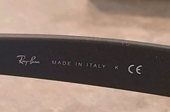 🔥 NEW Ray-Ban Sunglasses RB4165F JUSTIN 622/55 Black blue Man Unisex AUTHENTIC