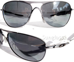 NEW* Oakley Crosshair LEAD POLARIZED PRIZM BLACK Iridium Sunglass 4060-22