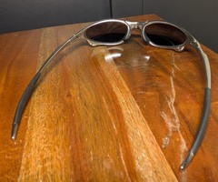 Oakley Penny Polished Black Iridium X-Metal Sunglasses