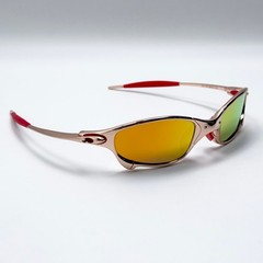 Oakley Juliet X-Metal Rose Gold Ruby Iridium Sunglasses Vintage Rare