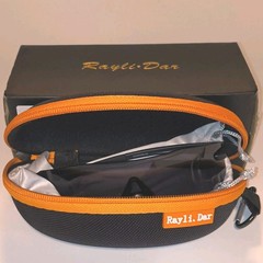 ​Rayli Dar Polarized Sports Sunglasses TR90 Mens Cycling Running Shield Wrap NIB