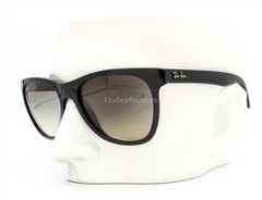 Ray-Ban Sunglasses RB 4184 601/32 Glossy Black w/ Light Gray Gradient