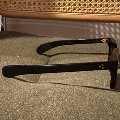 JACQUES MARIE MAGE Vendome Glasses Black 147mm Square Used w/Frames from JP