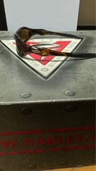 Oakley Unknown Rootbeer Tortoise Frame Bronze Iridium Rare Discontinued 2000s