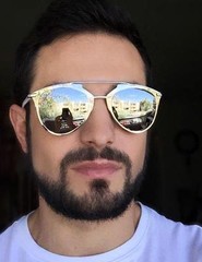 NEW Large Aviator Mirror So Reflected Famous Hipster Glasses Sunglasses 10096 IT