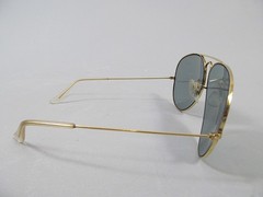 Vintage B&L Ray-Ban Aviator Sunglasses Made in USA 70’s w/ Wear & DAMAGED LENS