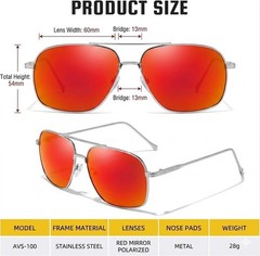 Color Classic XL Frame Metal Aviator Pilot Casual Oversize Sunglasses