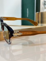 Jacques Marie Mage Eyeglasses Square Frame Gradient Burgundy Crystal Handmade Lu