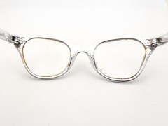 Vintage Cat Eye Tura Floral Aluminum Eyeglasses Frame Only for Parts/Repair