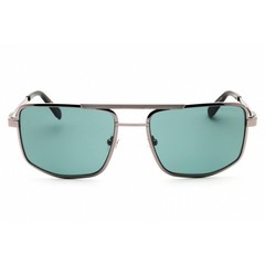 Guess Men’s Sunglasses Shiny Gunmetal Rectangular Full Rim Frame GU00208 08V