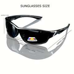 3 Pairs Polarized Sports Sunglasses Men Vintage Fishing Running Cycling UV400 Lo