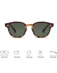 Luxury Brand Small Round Men Sunglasses Brand Designer Retro Style