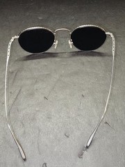 MAUI JIM NORTH STAR MJ 757-17M SILVER W/ NEUTRAL GREY POLARIZED ROUND SUNGLASSES