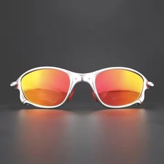 Oakley Penny & Juliet Metal Polarized Sunglasses Silver Frame/Silver Lens Retro