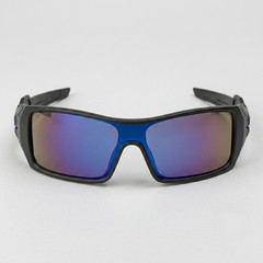 Oakley Men’s Oil Rig Sunglasses Black blue Design Polarized UV400