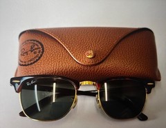 RAY BAN – RB3016 – W0366 Sunglasses Clubmaster Tortoise 49 – 21 3N with case