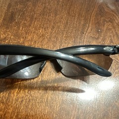 Smith Evolve Men’s Wrap Sunglasses Black Plastic Frame Polarized Brown Lens