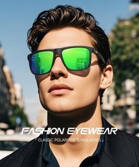 Polarized Sunglasses Men’s/Women’s Vintage/Classic/Elegant Eyeglass Frame…