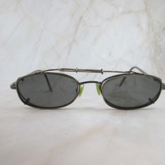 Saki Sunglasses Frame Unisex Adults Matte Gunmetal Full Rim Oval 51-17-140