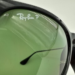 Ray-Ban Erika Sunglasses RB 4171 601/2P Polished Black Green Polarized-