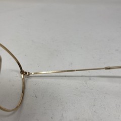 Ray-Ban ITALY ROUND RB3447 001 50-21 GOLD SUNGLASSES FRAME ONLY FG35