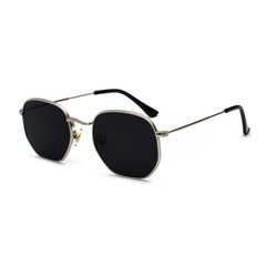 Retro Hipster Sunglasses Men Women Geometric Square Vintage Metal Frame Glasses