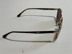 Ray-Ban RB3664CH Polarized Chromance Square Sunglasses Brown Tortoise Gold Front