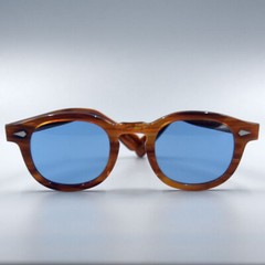 2026 MEN’S dark blonde glasses blue polarized sunglasses Johnny Depp glasses
