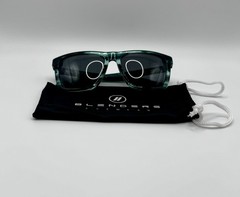 BLENDERS Slick Nick Polarized SUNGLASSES Green & Black Crystal