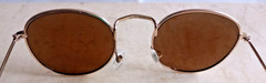 RAY BAN ROUND METAL RB3447 029 50*21 3N ITALY SUNGLASSES/FRAMES LIGHT GOLD