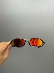 Oakley Penny & Juliet X-Mental Sunglasses Gray Frame/Ruby Lens