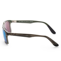 Maui Jim Men’s 58mm Olive Stripe Fade Polarized Sunglasses MJ0798S-004