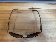 Maui Jim Sunglasses, Duke MJ-180-23 Gloss Copper, Metal, Made in Japan READ