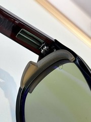AKONI Gun Cat 3 Sunglasses 55□18-148 Black Brown Frame Made in Japan Luxury