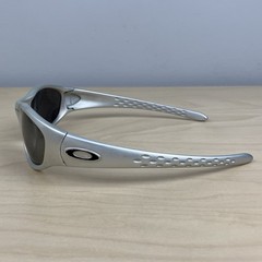 Vintage Oakley Ten X Silver Sunglasses Made In USA FRAMES ONLY